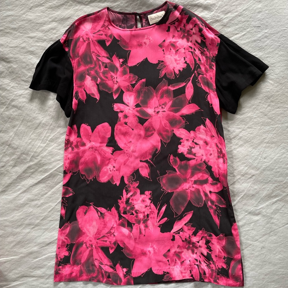 Shakuhachi Floral Tshirt Dress